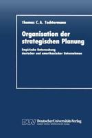 Organisation Der Strategischen Planung