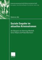 Soziale Enquête Im Aktuellen Kriminalroman