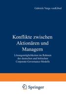 Konflikte Zwischen Aktionären Und Managern