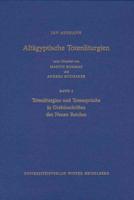 Altagyptische Totenliturgien, Bd. 2