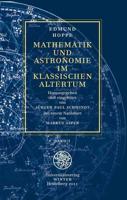 Mathematik Und Astronomie Im Klassischen Altertum / Band 1