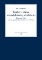 Teachers' Stance Towards Learning Disabilities