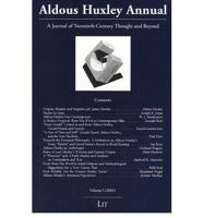 Aldous Huxley Annual. Vol 1