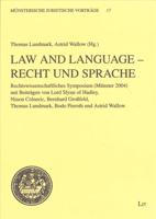 Law and Language