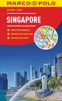 Singapore Marco Polo City Map - Pocket Size, Easy Fold, Singapore Street Map