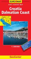 Croatia and Dalmatian Coast Geocenter Map