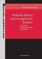 Religious literacy und evangelische Schulen:Die Berliner Barbara-Schadeberg-Vorlesungen