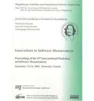 Innovations in Software Measurement