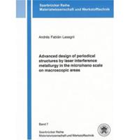 Advanced Design of Periodical Structures By Laser Interference Metallurgy in the Micro/nano Scale On Macroscopic Areas