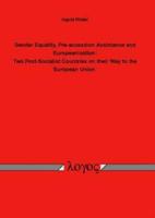 Gender Equality, Pre-Accession Assistance and Europeanisation