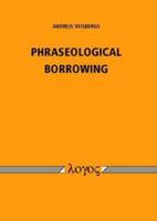 Phraseological Borrowing