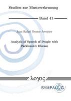 Analysis of Speech of People With Parkinson's Disease