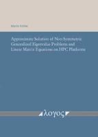Approximate Solution of Non-Symmetric Generalized Eigenvalue Problems and Linear Matrix Equations on HPC Platforms