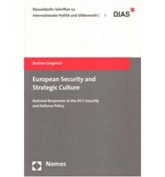 Giegerich, B: European Security and Strategic Culture