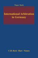 International Arbitration in Germany