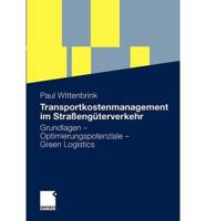 Transportkostenmanagement Im Straßenguterverkehr