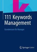 111 Keywords Management : Grundwissen für Manager