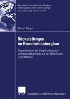 Rückstellungen im Braunkohlenbergbau : Auswirkungen der Verpflichtung zur Wiedernutzbarmachung der Oberfläche nach BBergG