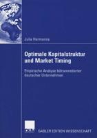 Optimale Kapitalstruktur Und Market Timing