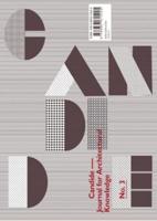 Candide. Journal for Architectural Knowledge Heft 3