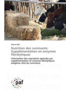 Nutrition Des Ruminants