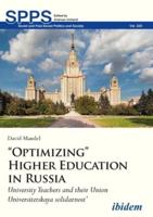 Higher Education in Russia