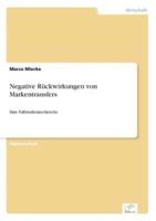 Negative Rückwirkungen von Markentransfers