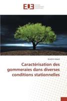 Caractérisation des gommeraies dans diverses conditions stationnelles