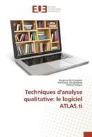Techniques danalyse qualitative: le logiciel ATLAS.ti