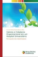 Valores e Cidadania Organizacional em um Hospital Universitário