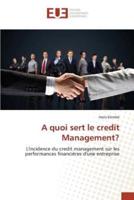 A quoi sert le credit management?