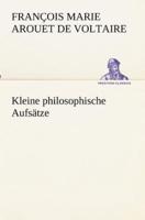 Kleine philosophische Aufsätze