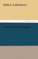 Crime D'Orcival. English
