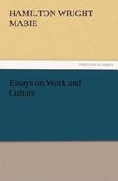 Essays on Work and Culture