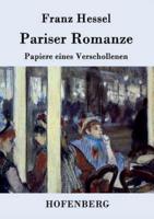 Pariser Romanze:Papiere eines Verschollenen