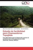 Estudio de factibilidad para Chamaedorea Tepejilote