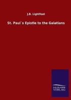 St. Paul´s Epistle to the Galatians