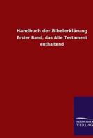 Handbuch Der Bibelerklärung