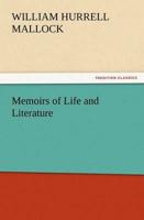 Memoirs of Life and Literature