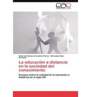 La educación a distancia en la sociedad del conocimiento