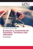 Evolución y Taxonomía de Parásitos. Términos más utilizados