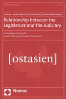 Relationship Between the Legislature and the Judiciary