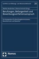 Berufungen, Befangenheit Und Bewerbungsverfahrensanspruch