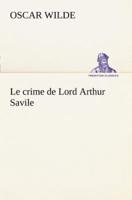 Le crime de Lord Arthur Savile