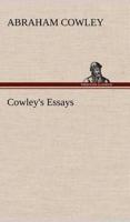 Cowley's Essays