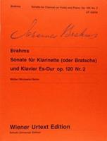 Clarinet Sonata Op. 120 No. 2 - Eb