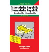 Czechoslovakia Map. Touring Map