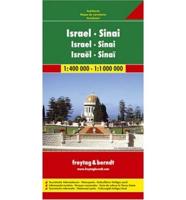Israel and Sinai 1:400, 000