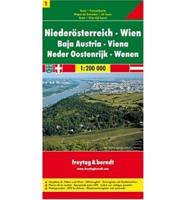Osterreich 2000. Sheet 1 Niederosterreich - Wien Map