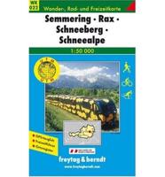 Semmering, Rax, Schneeberg, Schneealpe GPS